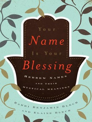 cover image of Your Name Is Your Blessing